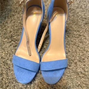 Elegant Blue Women's Heels